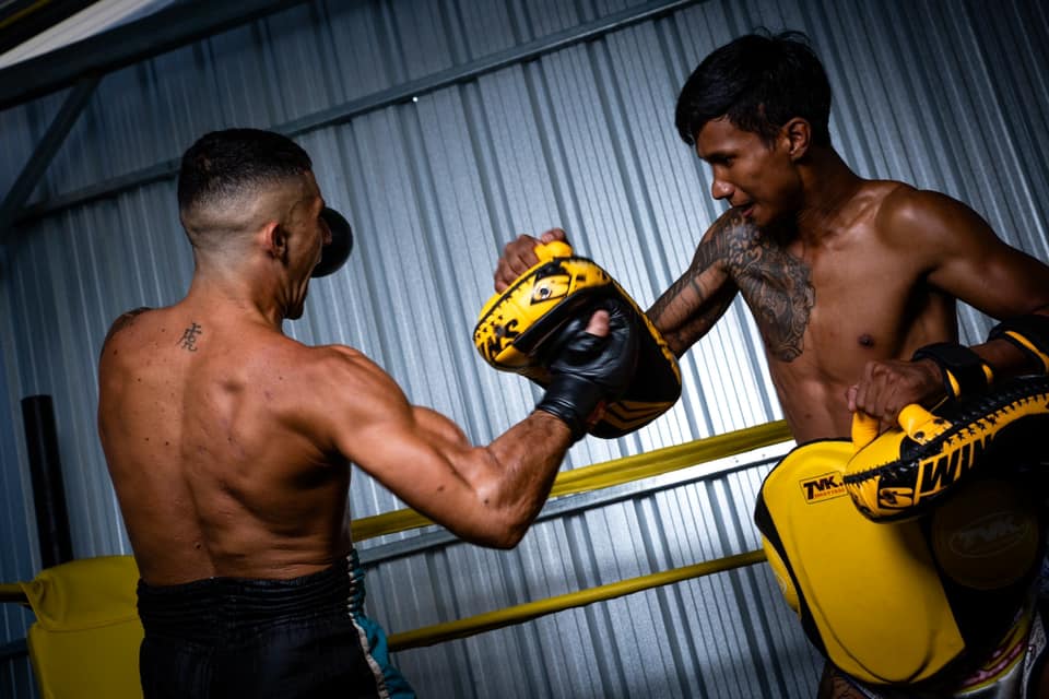 Boxing training